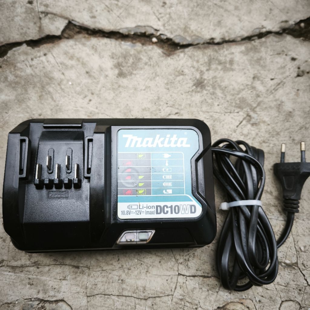 Charger Makita Dc10Wd SECOND ORIGINAL