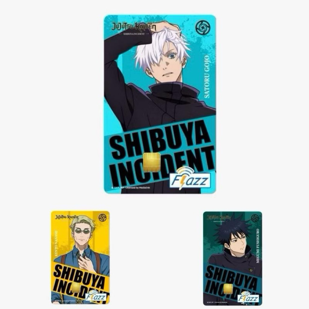Kartu Flazz Limited Edition Jujutsu Kaisen GEN 2