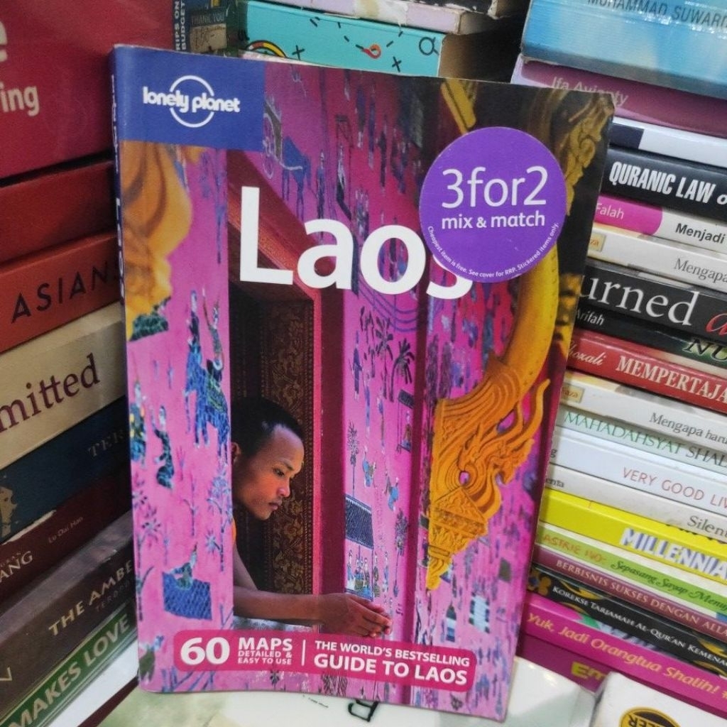 Buku Bekas Import LAOS - Lonely Planet Original