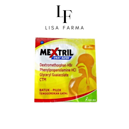 Tablet Mextril 4 Tablet - Meredakan Batuk dengan Efektif