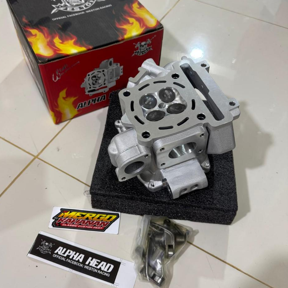 HEAD KOP JUPITER MX MXKING KING VIXION KLEP 20 23 WESTON ALPHA HEAD RACING