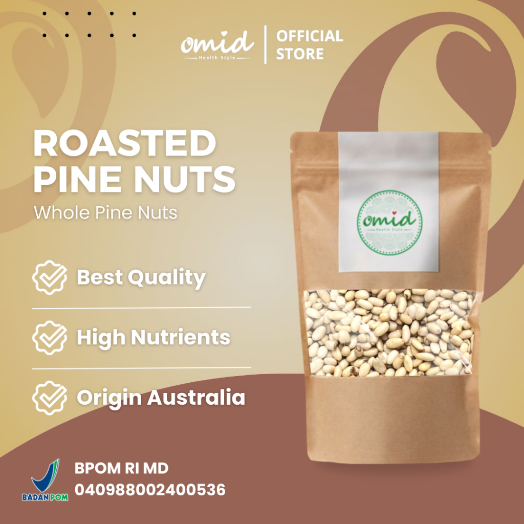 Roasted Pine Nuts | Kacang Pinus Panggang