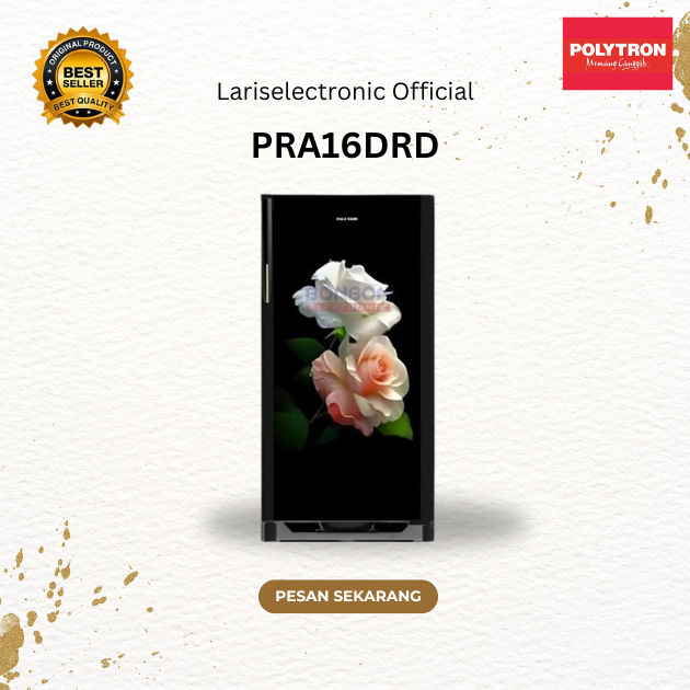 Polytron PRA 16DRD – Kulkas 1 Pintu 160 Liter PRA16DRD