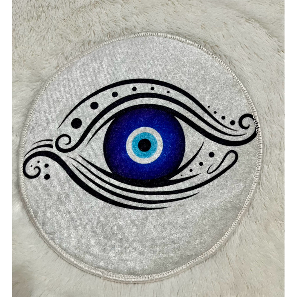 MOUSE PAD BLUE EYES TURKI MOUSE PAD MOTIF BLUE EYES BULAT