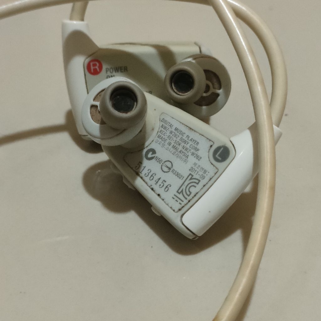 headset mp3 sony dap player sony nwz 262