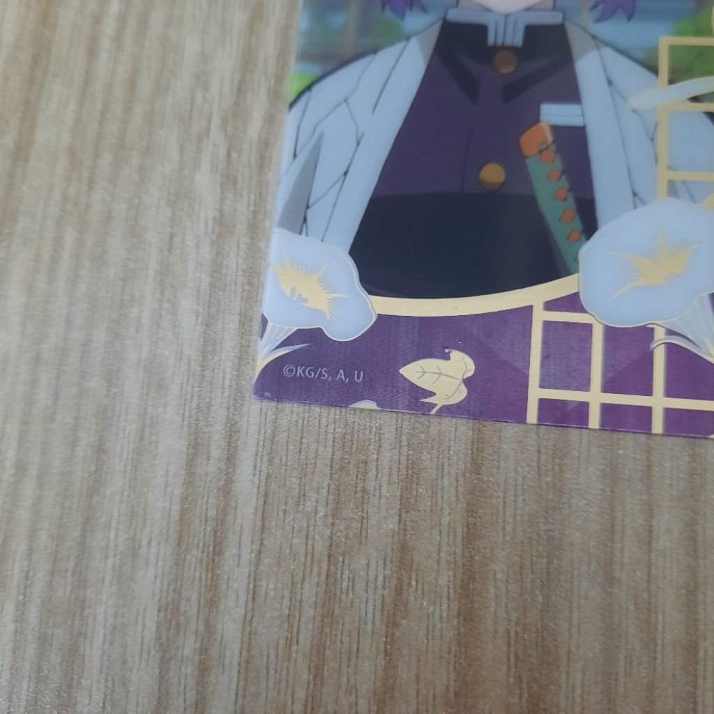 OFFICIAL Demon Slayer Kimetsu no Yaiba Clear File SHINOBU NEZUKO KANAO MUICHIRO MITSURI Hologram Car