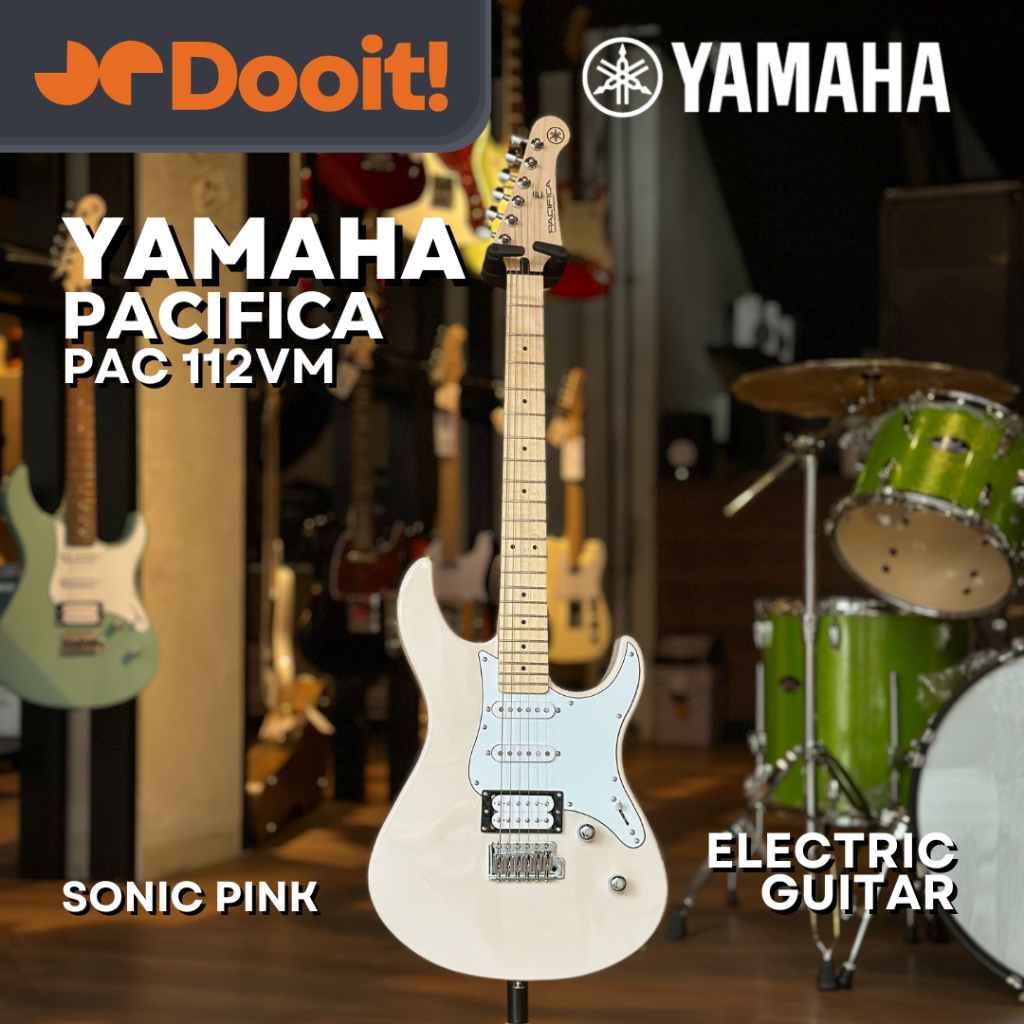 YAMAHA PACIFICA PAC112VM Electric Elektrik Gitar Guitar HSS SONIC PINK