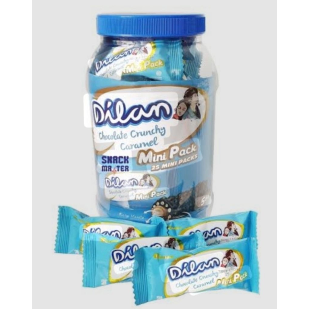 DILAN WAFER ROLL 1 TOPLES ISI 25 PCS