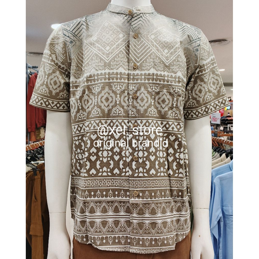 SCOTCH&CO kemeja Koko pendek printing original brand