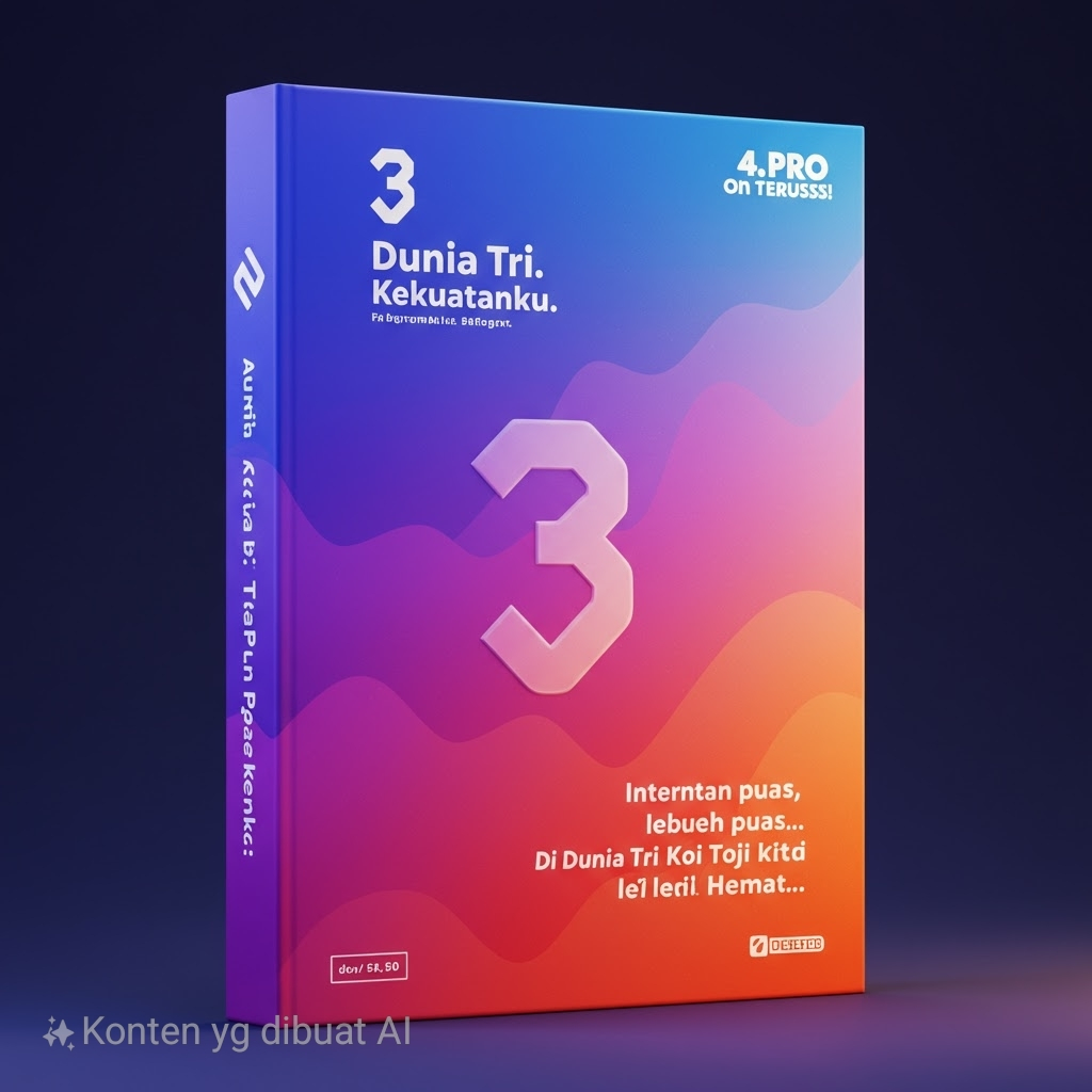 Kartu Perdana Tri Prabayar PAKET DATA 3GB(EXP 2028)