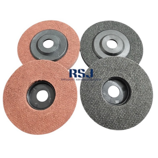 non woven disc 4 inch 9P/gerinda poles stainless premium