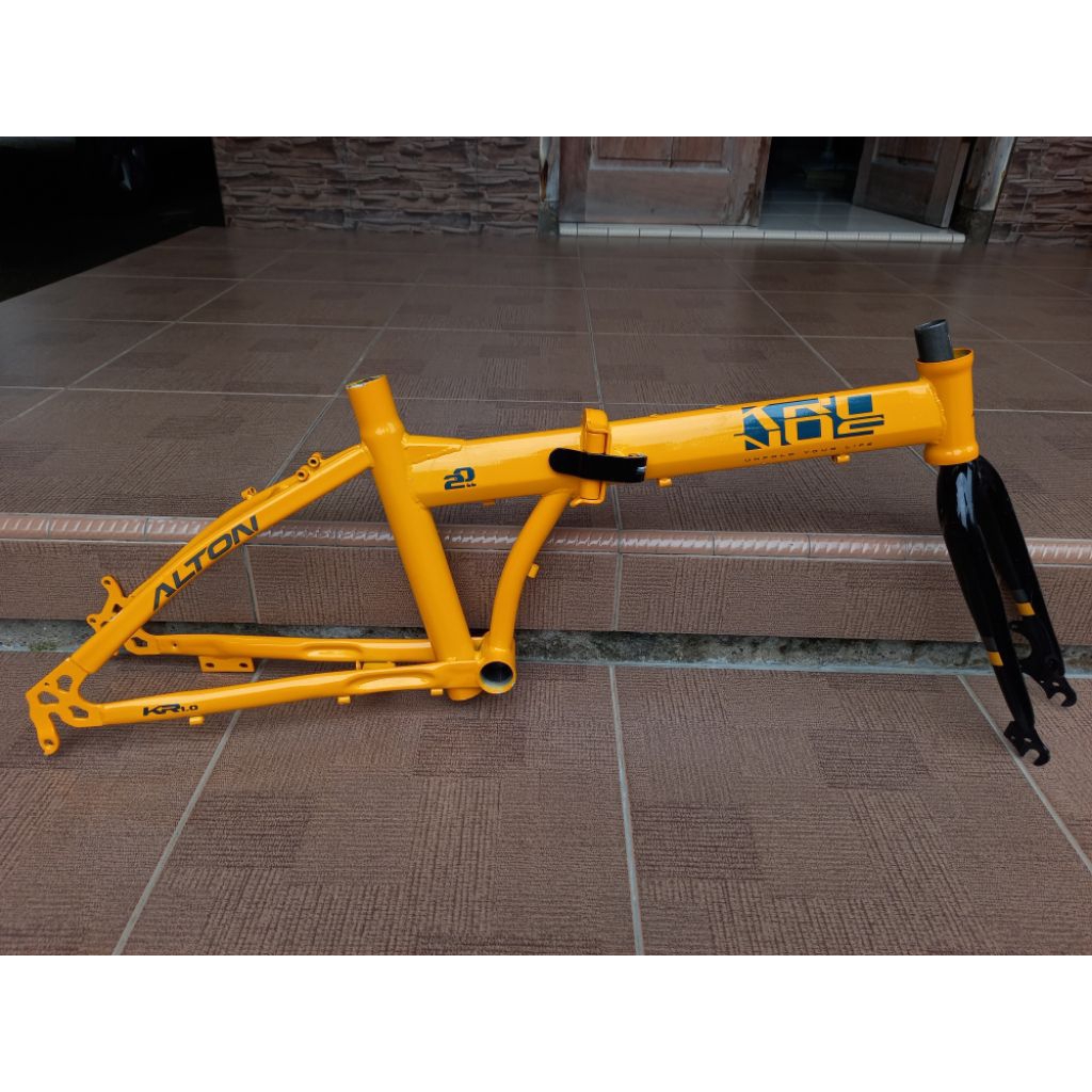 frame sepeda lipat alton kronos frame lipat troy ecosmo dahon pikes