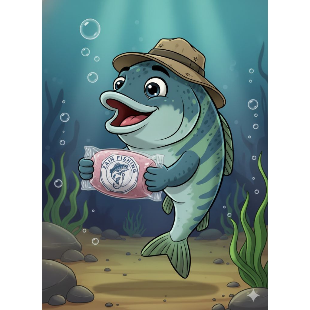 Zain Fishing UMPAN Jadi untuk Ikan Wader dan Nilem