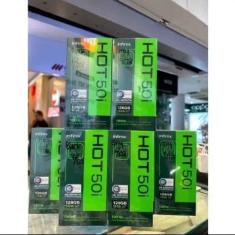 hp Infinix hot 50i RAM 6gb/128 GB ORIGINAL/RESMI