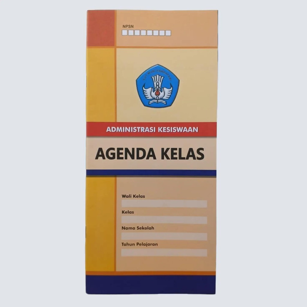Buku Agenda Kelas Murah Kualitas Tinggi - Administrasi Kesiswaan