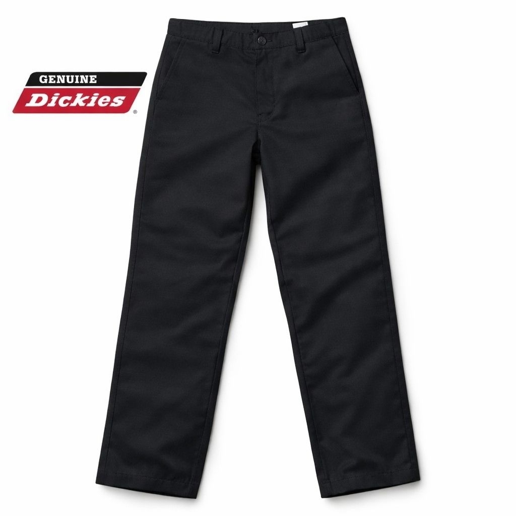 Dickies chino straight reguler - Classic Work Pants - cellpo - double knee  - size 34 35 black