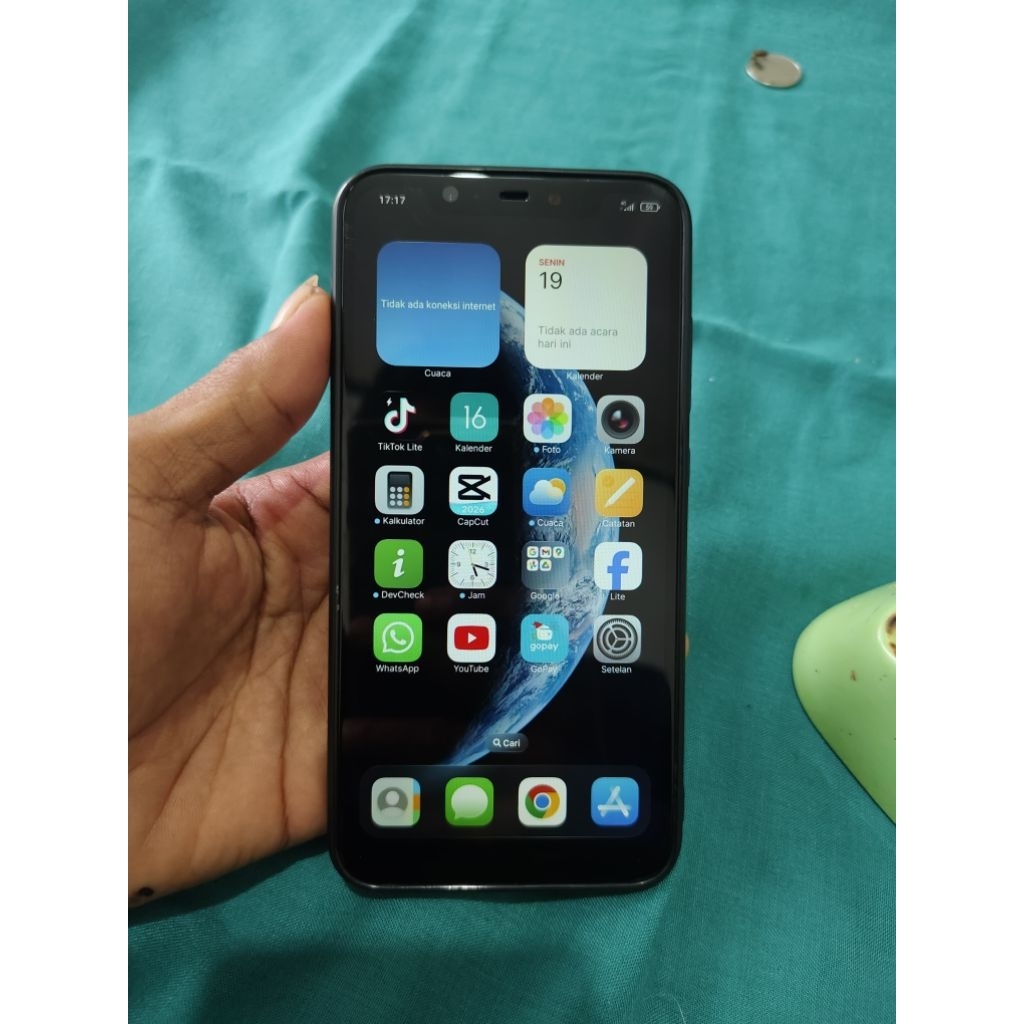 Mi 8 6/256 Minus Cek Deskripsi