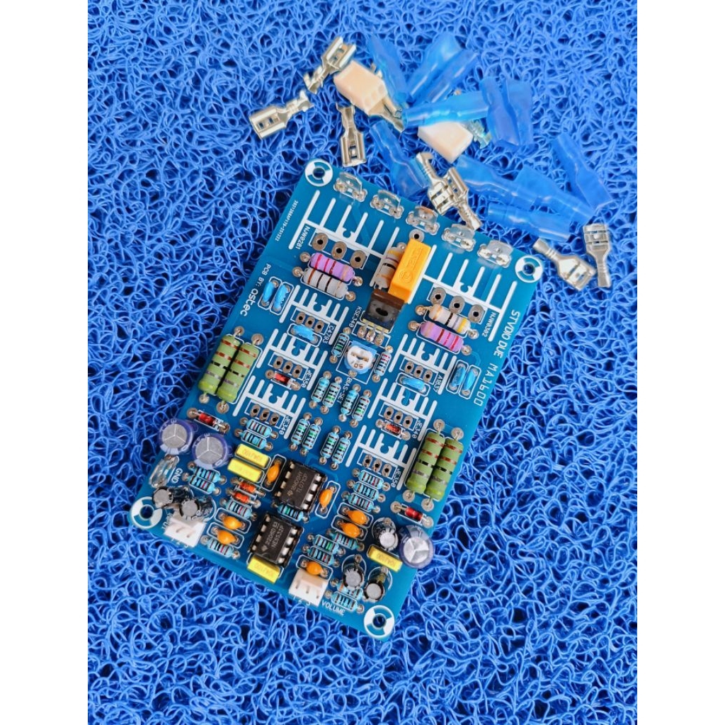 Pcb ples komponen driver power studio due ma1600 tanpa tr driver
