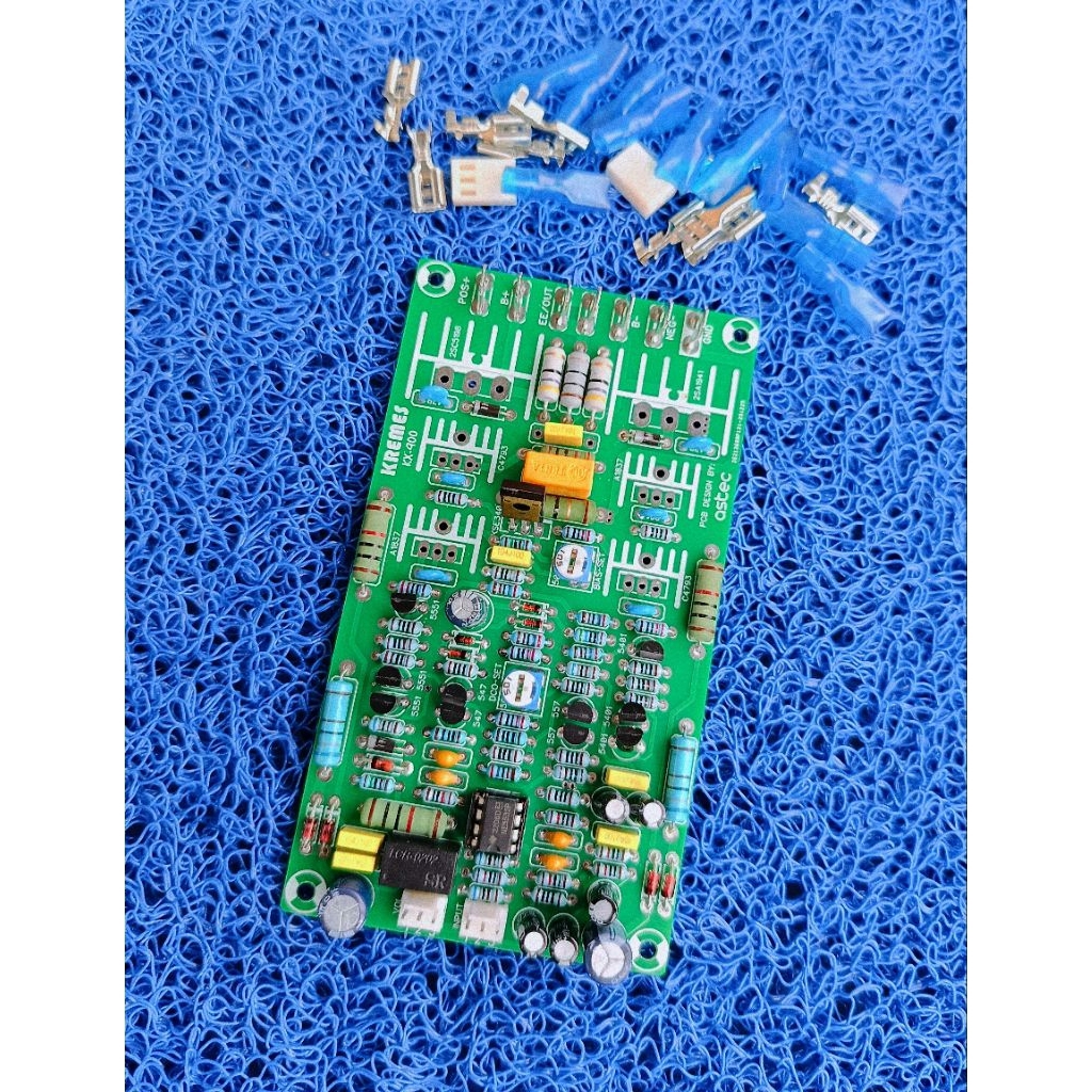 Pcb ples komponen driver power Kremes cloning power cress audio KX900 tanpa tr driver