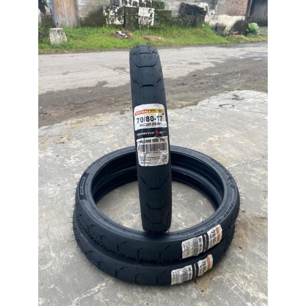 BAN ASPIRA PREMIO DRAG 70/80 RING 17 ORIGINAL