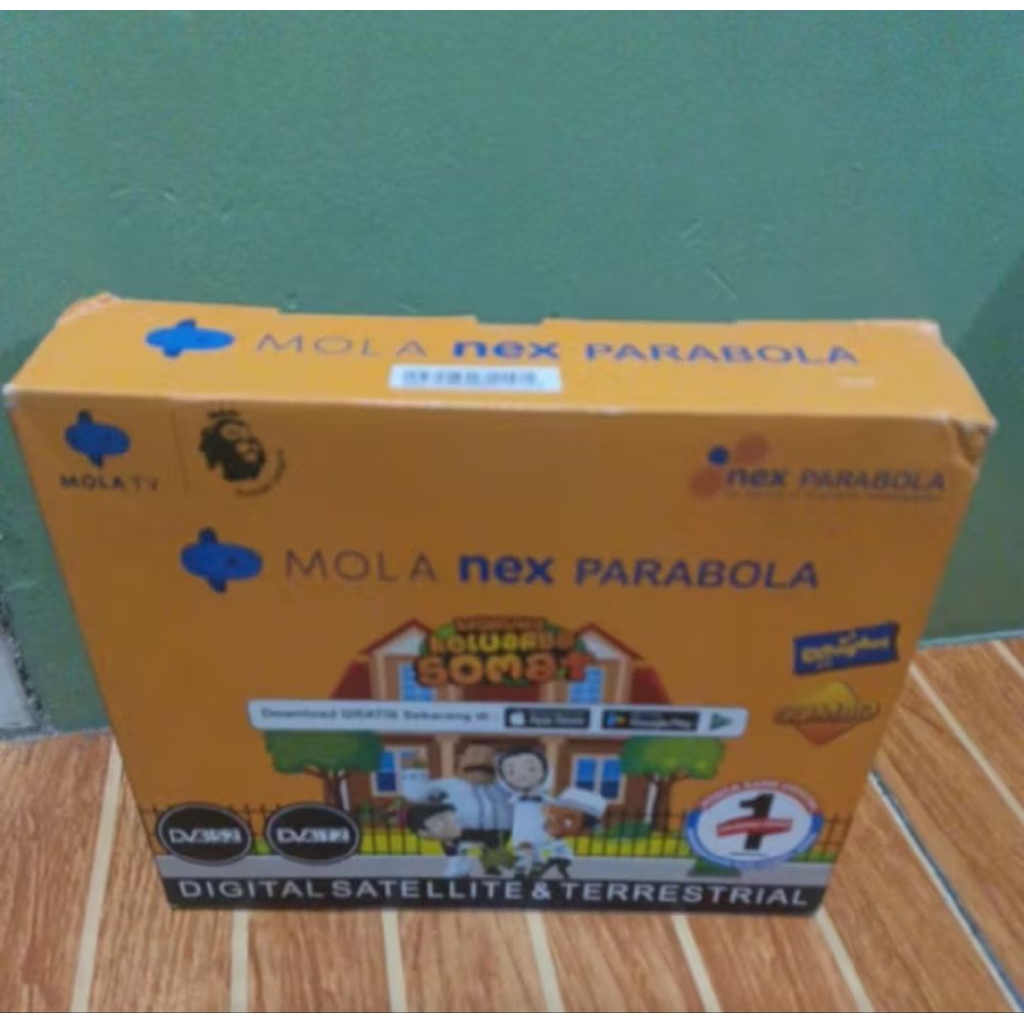 RECEIVER NEX PARABOLA COMBO KUNING