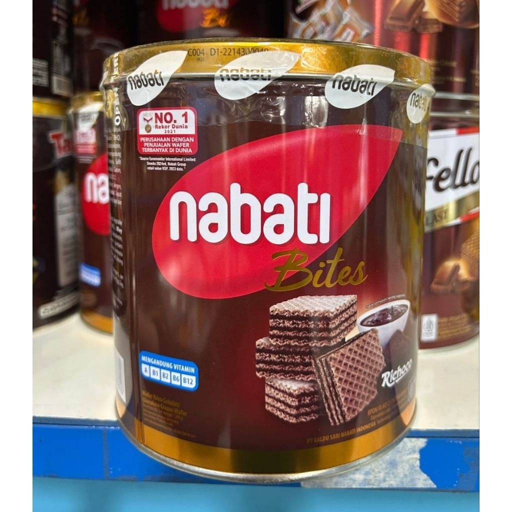wafer Richeese nabati cokelat / richeese nabati cokelat