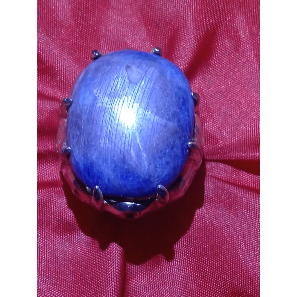 batu star blue sapphire safir biru ster jumbo lawasan