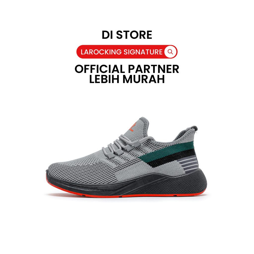 Larocking - Vortex Abu | Sepatu Sneakers Running Gym Shoes Sports