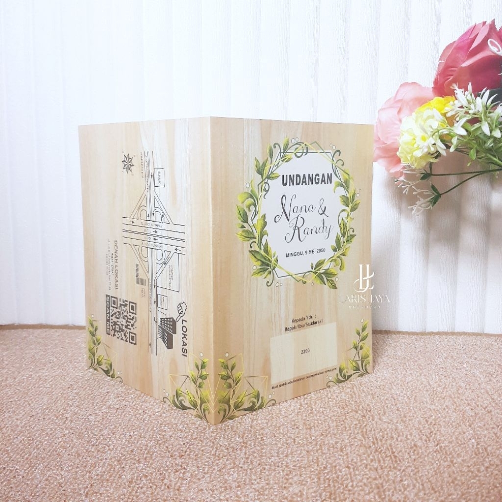 Erba 2203 - Undangan Pernikahan / Undangan Khitan