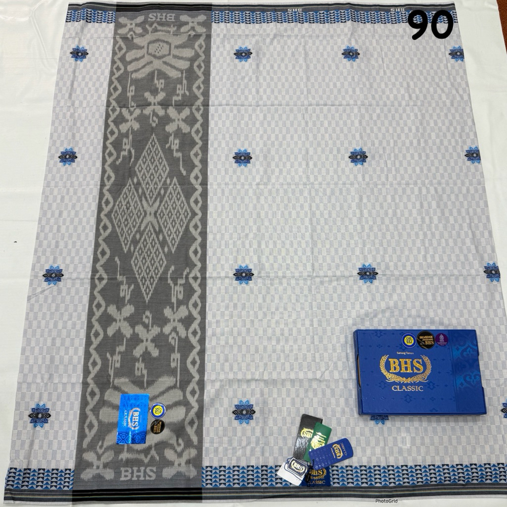 SARUNG BHS CLASSIC SKT DAM, SKT BRL & SKT RTM GOLD & SILVER ORIGINAL