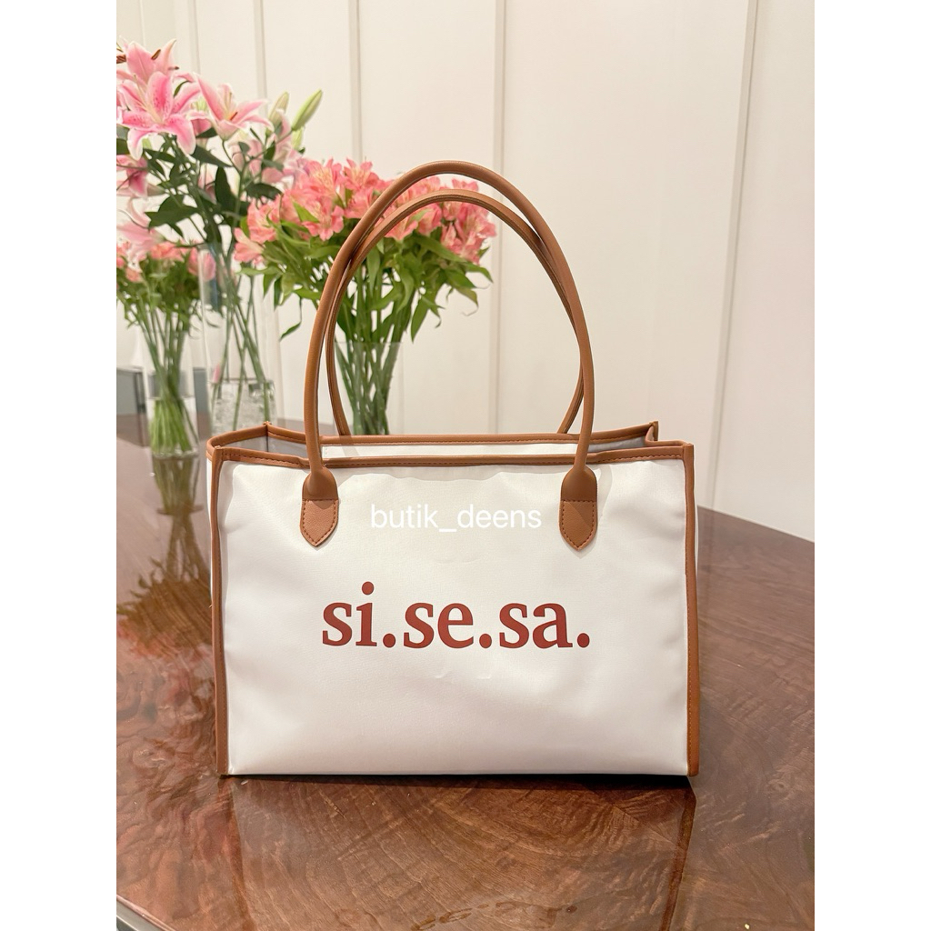 Tas sisesa broken white