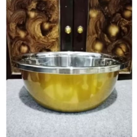 baskom 30 cm stainless steel/baskom warna/washkom stainless/baskomsel