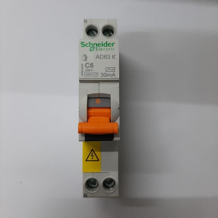 Rcbo 6a domae schneider