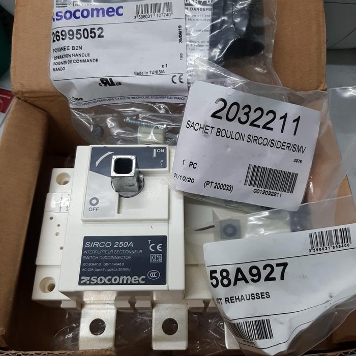 26003026 socomec LBS 250a 3p