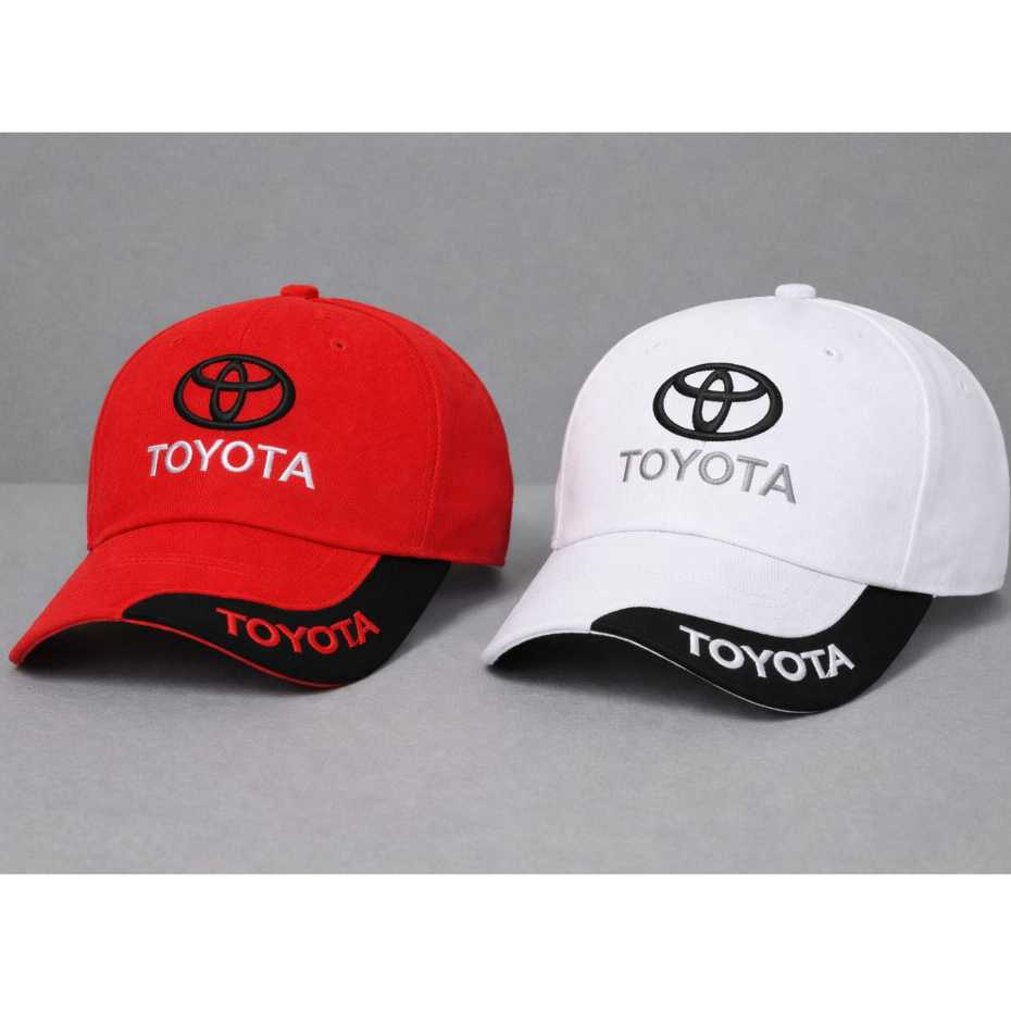 Topi Baseball Pria Bordir Toyota Termurah Adem/Topi Team Toyota Indonesia COD