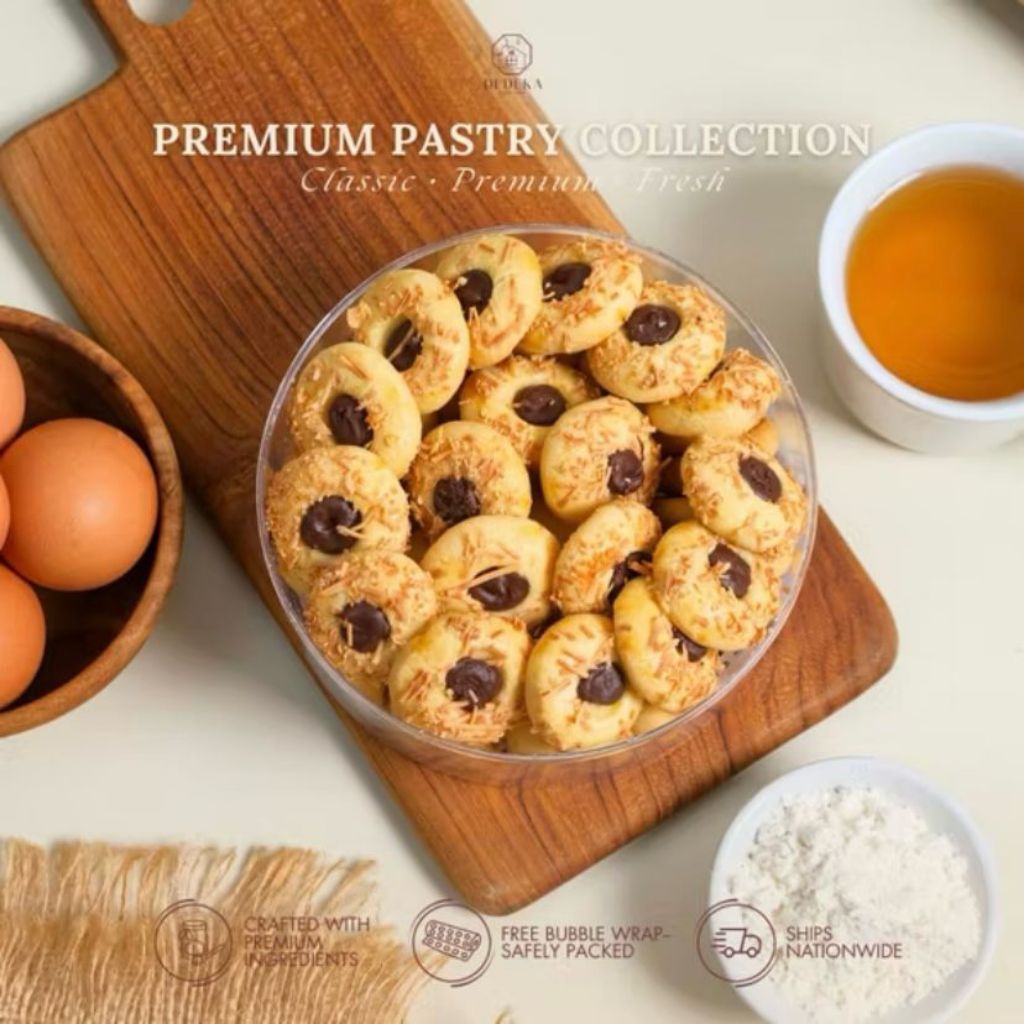 Kue Thumbprint Choco / Kue Kering Thumbprint / Thumbprint Cookies / Kue Lebaran / Cookies Lebaran / 