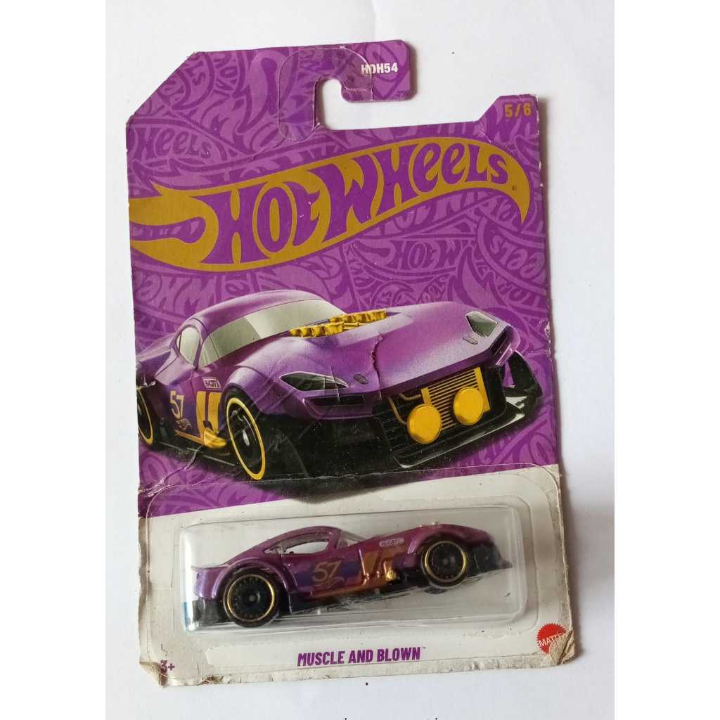 Hot Wheels - Muscle And Blown Purple No.57 Broken Card