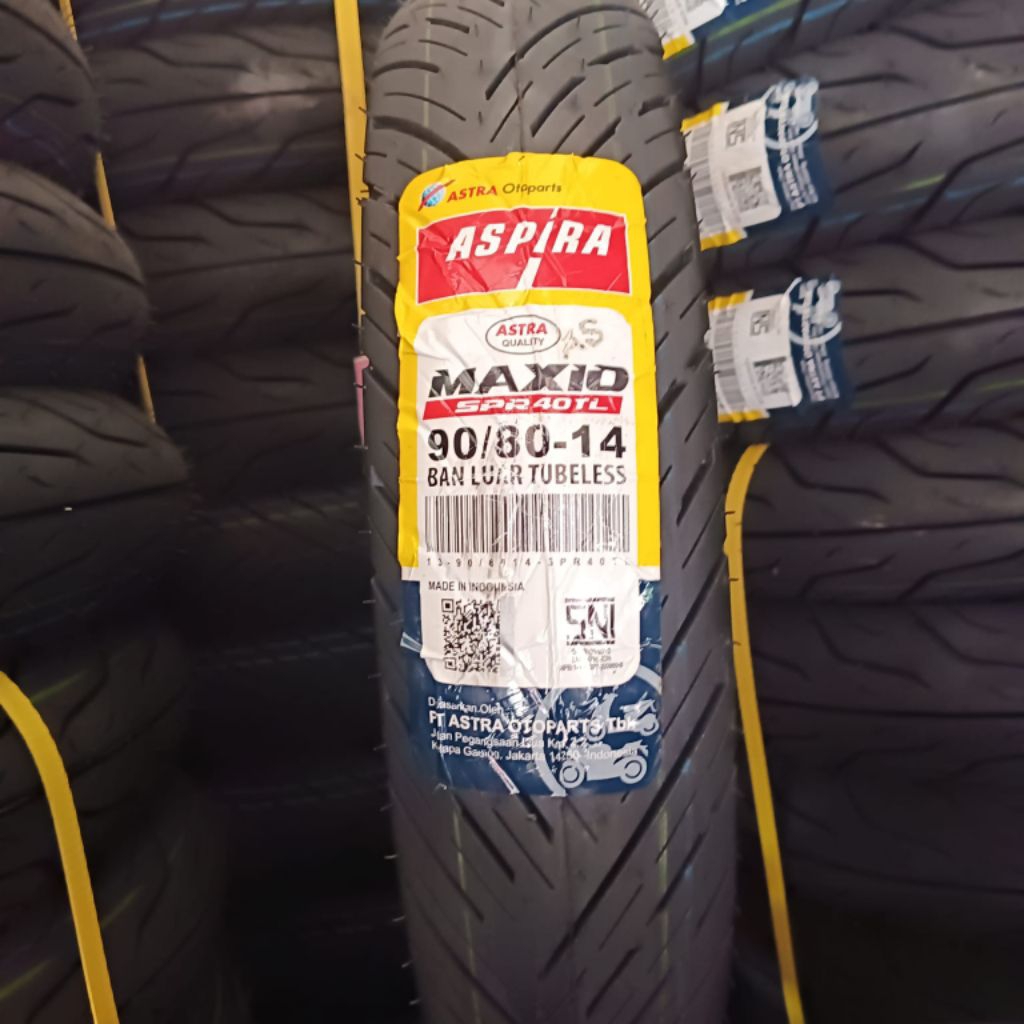 ban tubeless matic 90/80-14