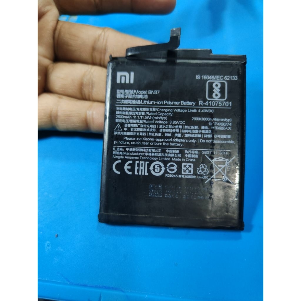 Baterai Redmi 6A Ori BATERAI BN37 Ori Copotan BN37 BATRE XIOMI  REDMI 6A