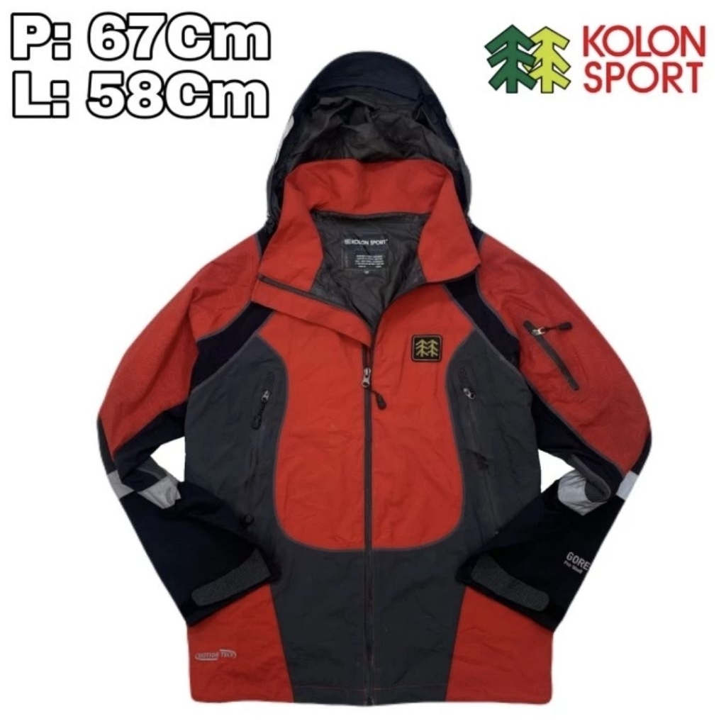jaket outdoor kolon sport goretex prosiize L