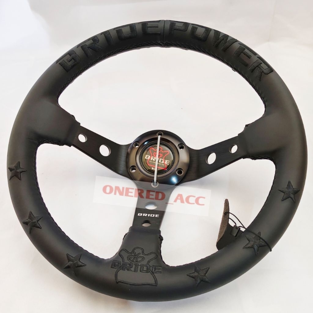 SETIR RACING BRIDE POWER JAPAN / STIR RACING MOBIL IMPORT UNIVERSAL / steering wheel mobil import / 