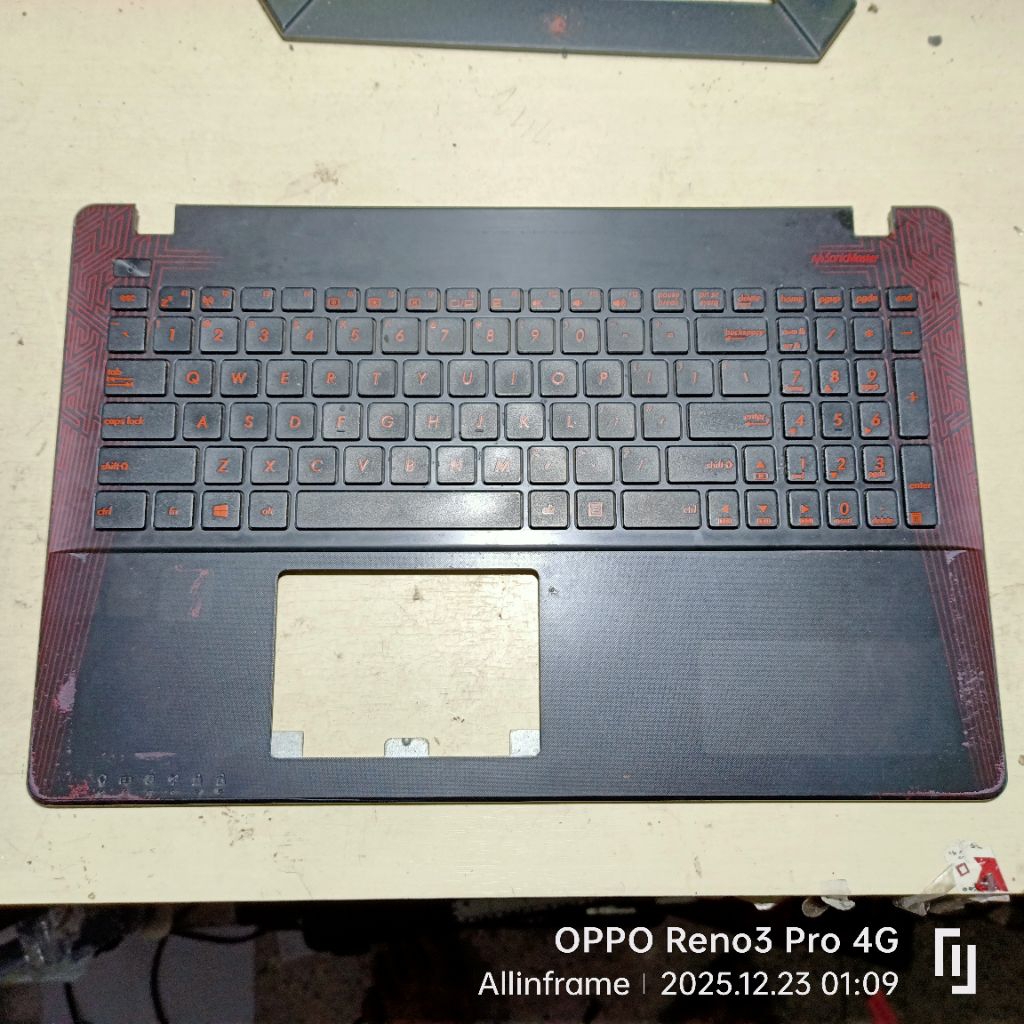 keyboard and frame for Asus X550VX X550VXK X550JK X550JX R510VX K510VX