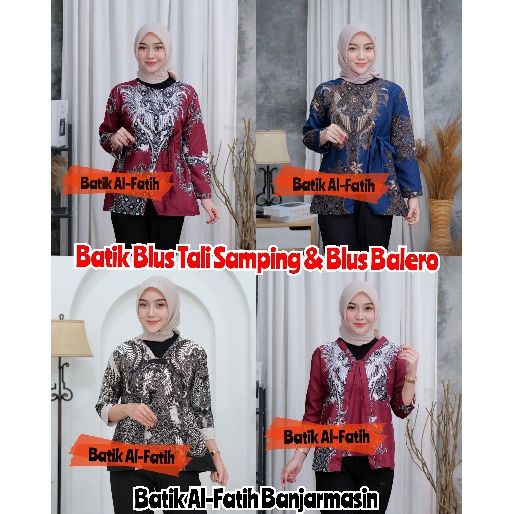 Batik Blus Cewek Al-Fatih Banjarmasin