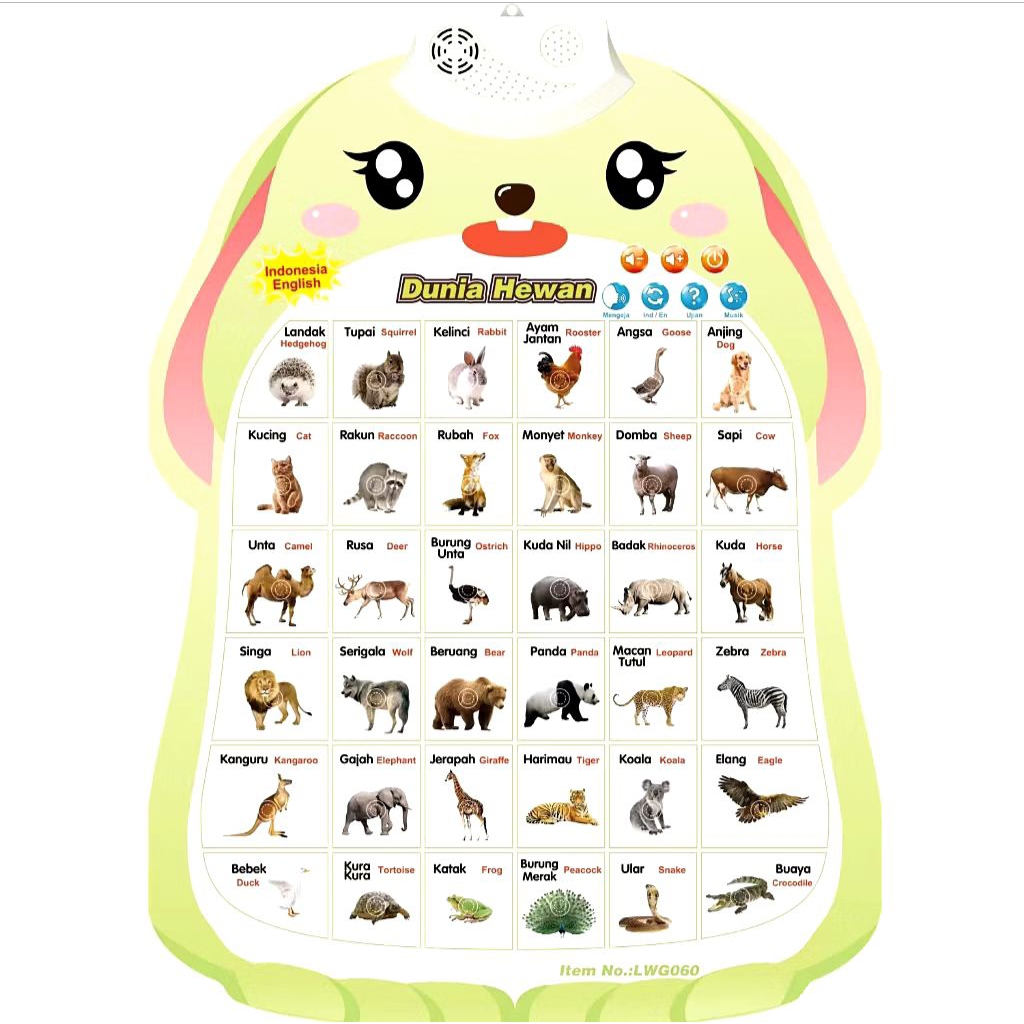 PROMO Poster bicara Poster edukasi Poster hewan Poster belajar Poster dinding anak