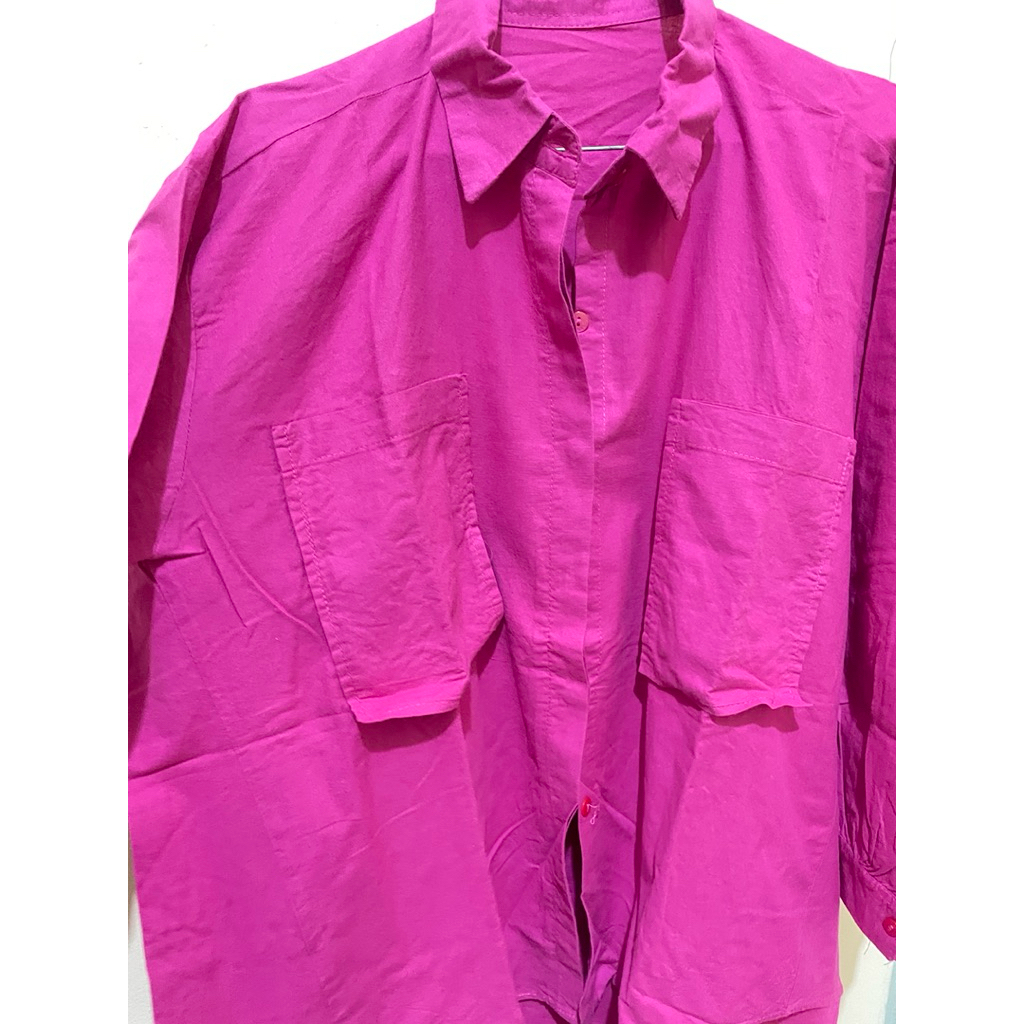 Kemeja Fuschia
