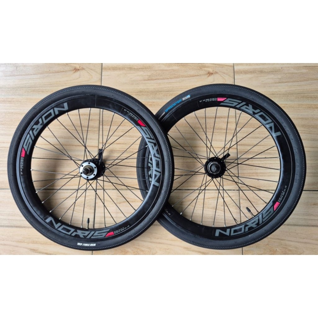 Wheelset Sepeda Pacific NORIS 20" Inc /22 Inc Plus 451 Disc Pelor 32 Hole Include Ban Original Secon