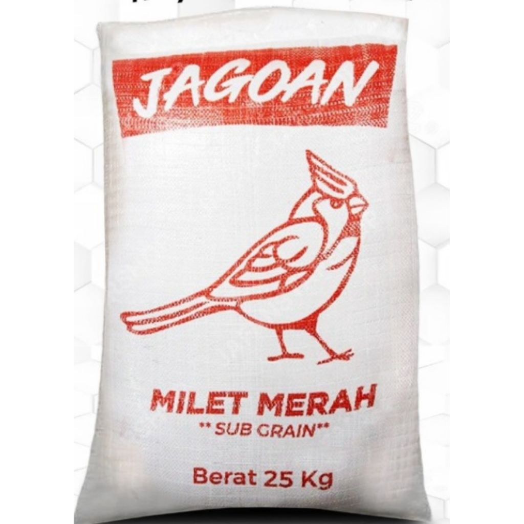( 25 Kg ) Milet merah