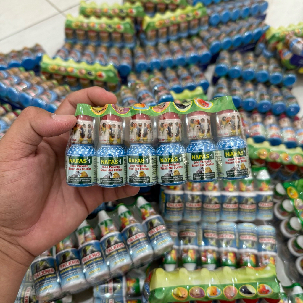 NAFAS 1 OBAT BURUNG BERKICAU KENARI PERKUTUT DAN OCEHAN