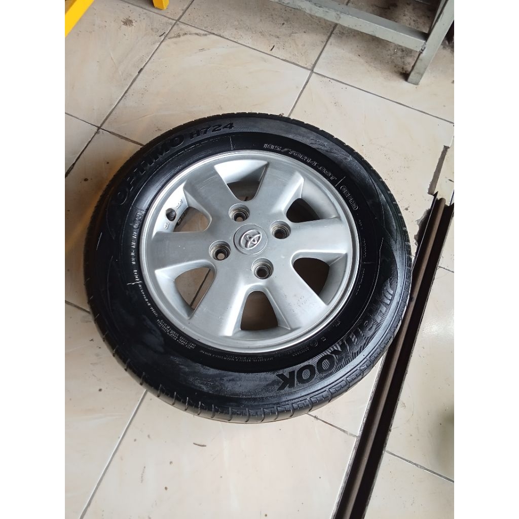 VELG SEREP/VELG CADANGAN ORI AVANZA XENIA.RING 14 KOMPLIT BAN.