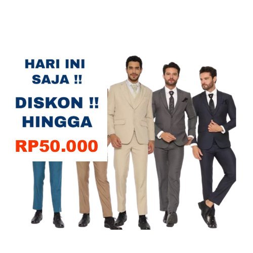 29 WARNA WARNI TC87 COLLECTION THE CLOVER 87 JAS PRIA UKURAN BESAR / JAS NIKAH UKURAN JUMBO JAS Blaz